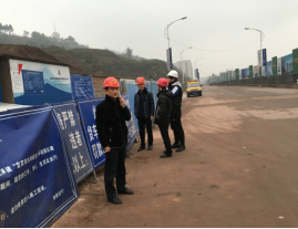 開展工地安全工作檢查，確保工程現(xiàn)場安全