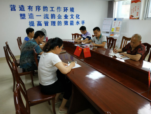 天泉公司黨支部第二黨小組開展“大學習大討論大調(diào)研”活動