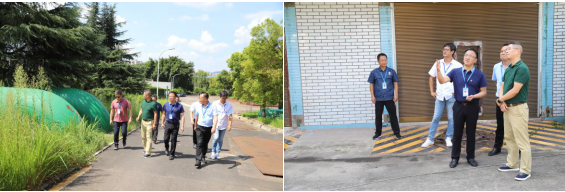 宜賓市公用事業(yè)服務集團籌備組副組長胡為民深入清源水務集團一線調(diào)研