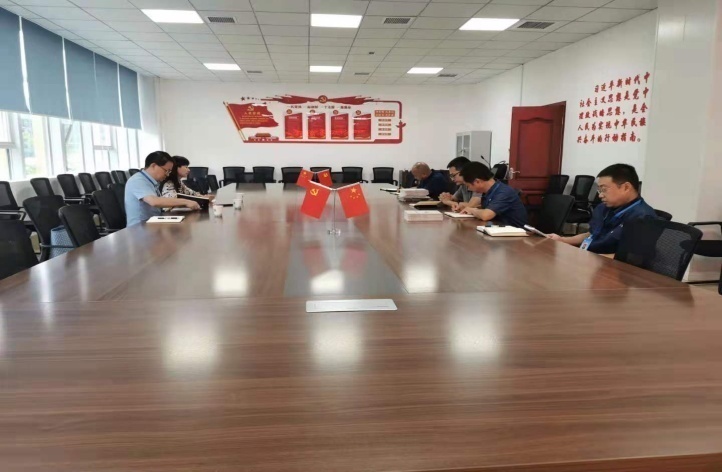 集團(tuán)公司黨委委員、紀(jì)委書記聶小平帶隊(duì)開展聯(lián)系基層工作