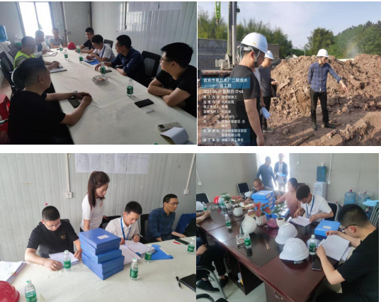 集團公司開展在建項目節(jié)前安全、防疫檢查